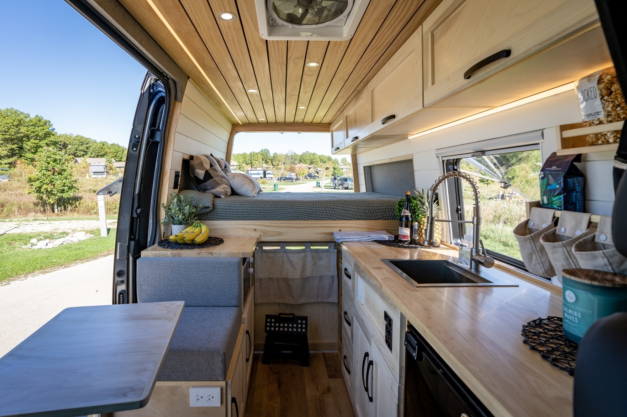 How much does it cost to build out a sprinter van kobo building