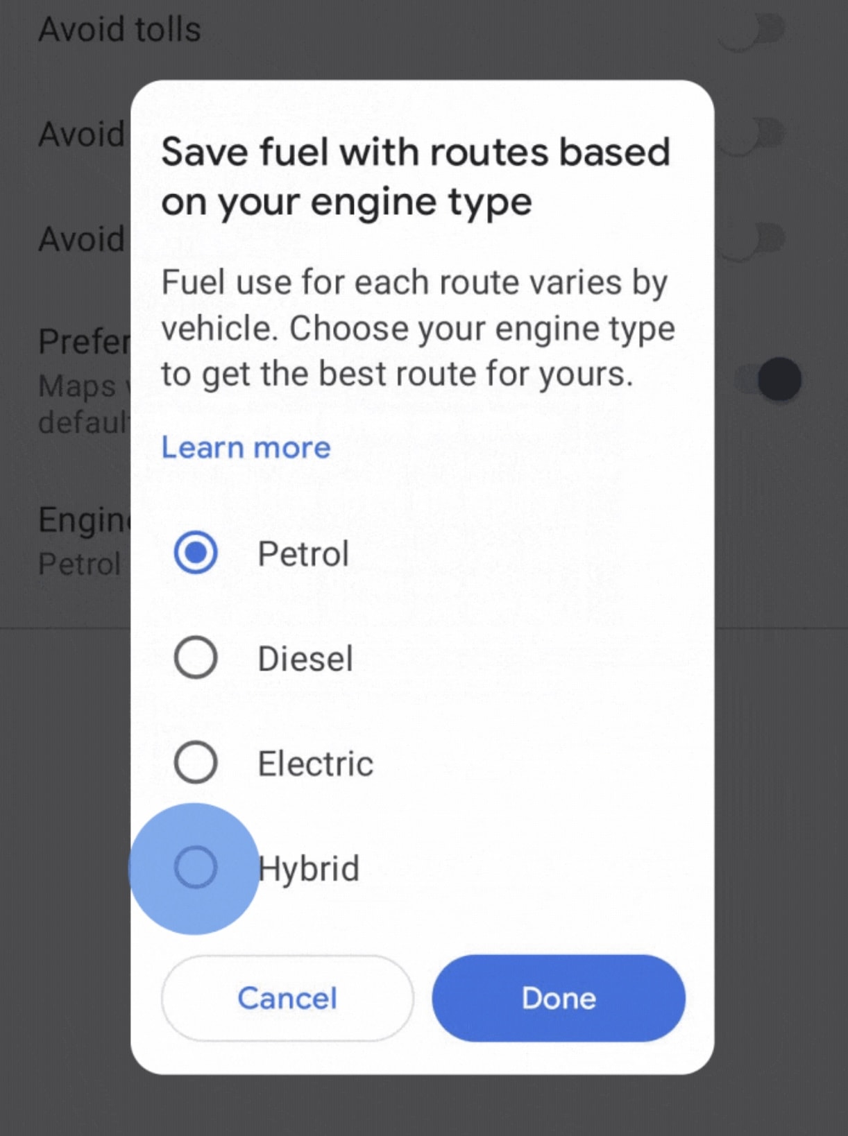 Google Maps Update Brings New-Generation Navigation Settings