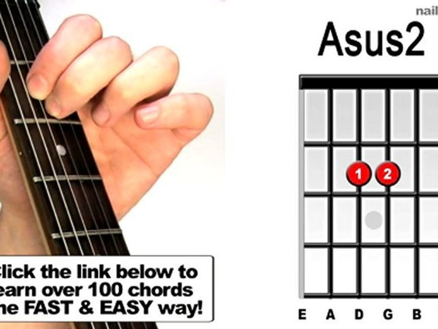 Asus2 Guitar Chord