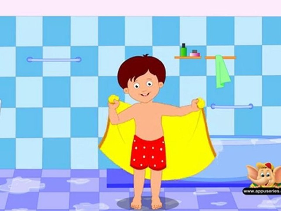 After A Bath Nursery Rhyme video Dailymotion