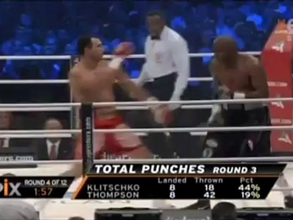 20120707 Wladimir Klitschko vs Tony Thompson II video Dailymotion