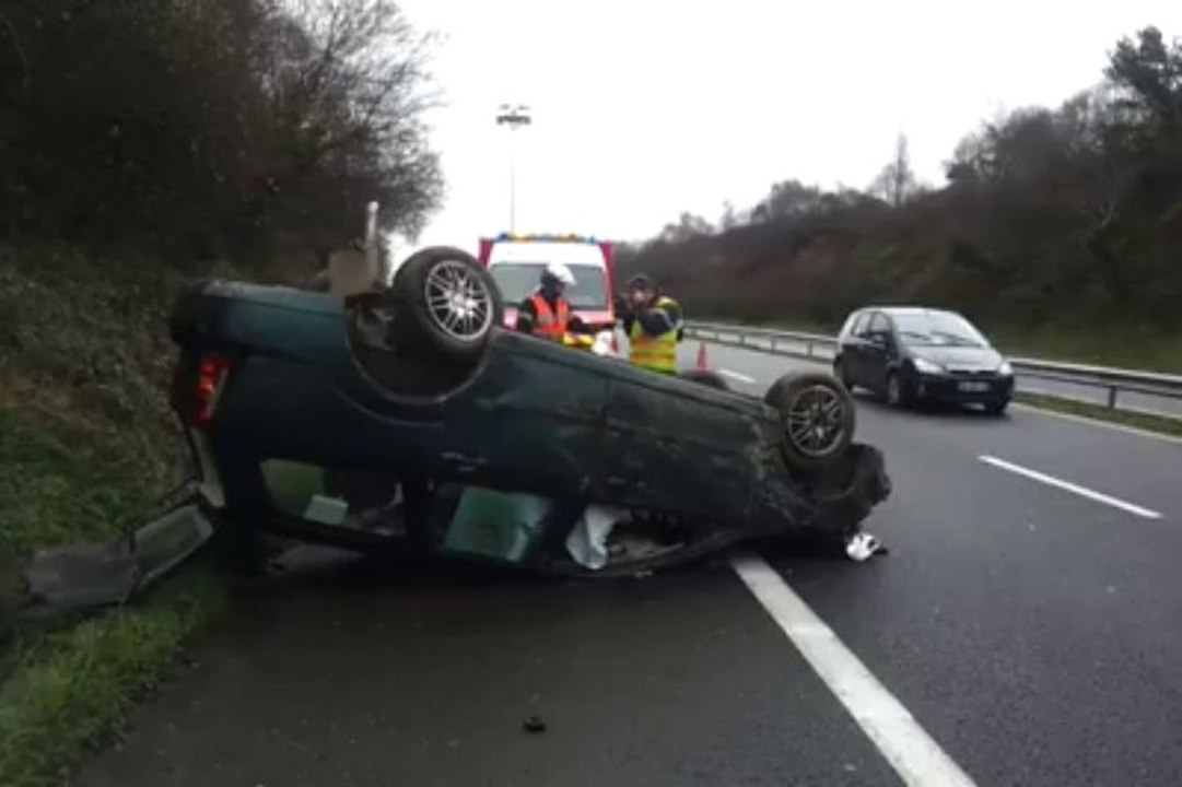 Spectacualire accident sur la RN12 Vidéo Dailymotion