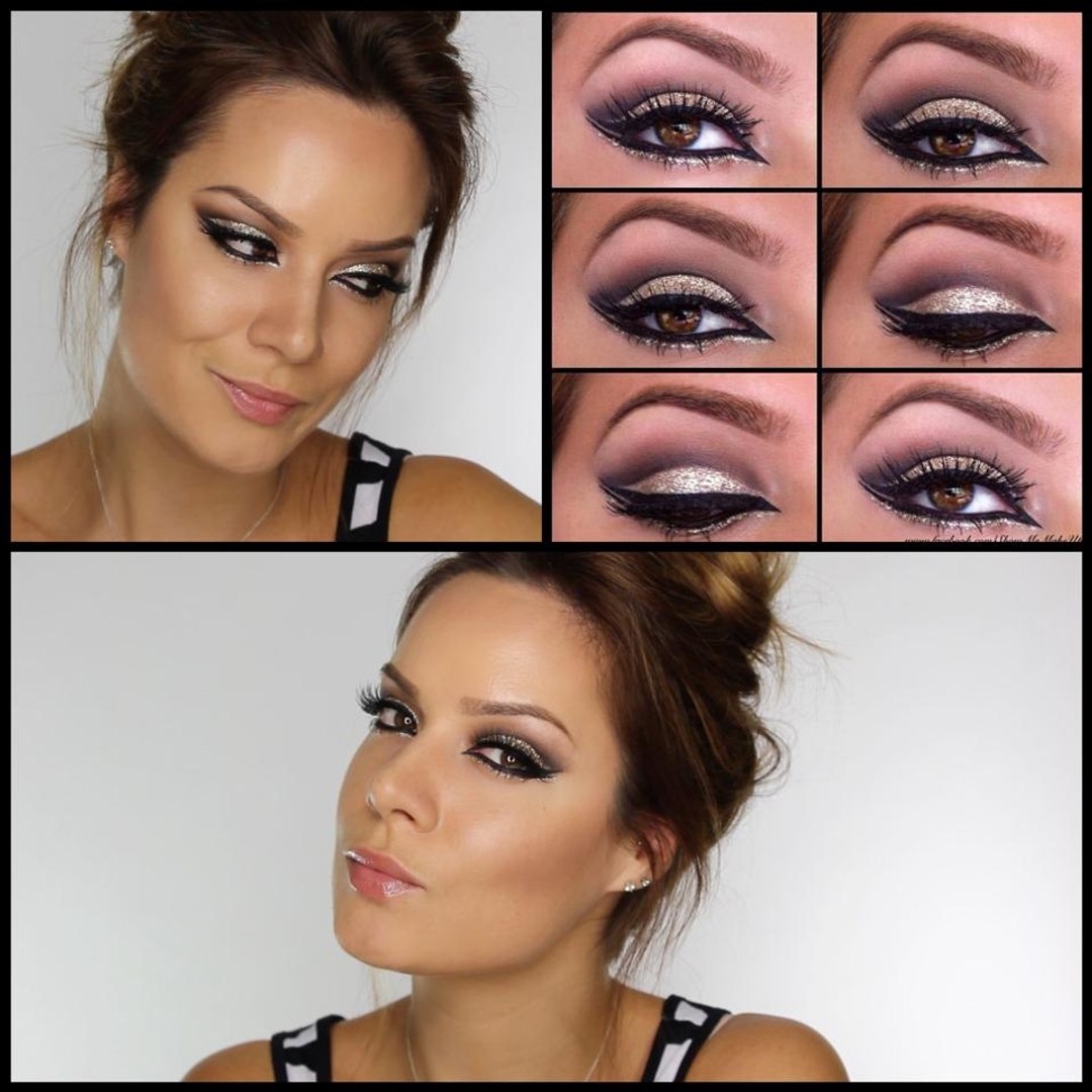 Silver Glitter Eyeshadow Tumblr