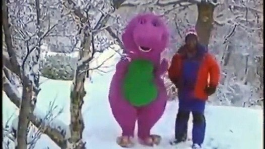 Barney In The Snow With Bananas In Pyjamas Intro video dailymotion