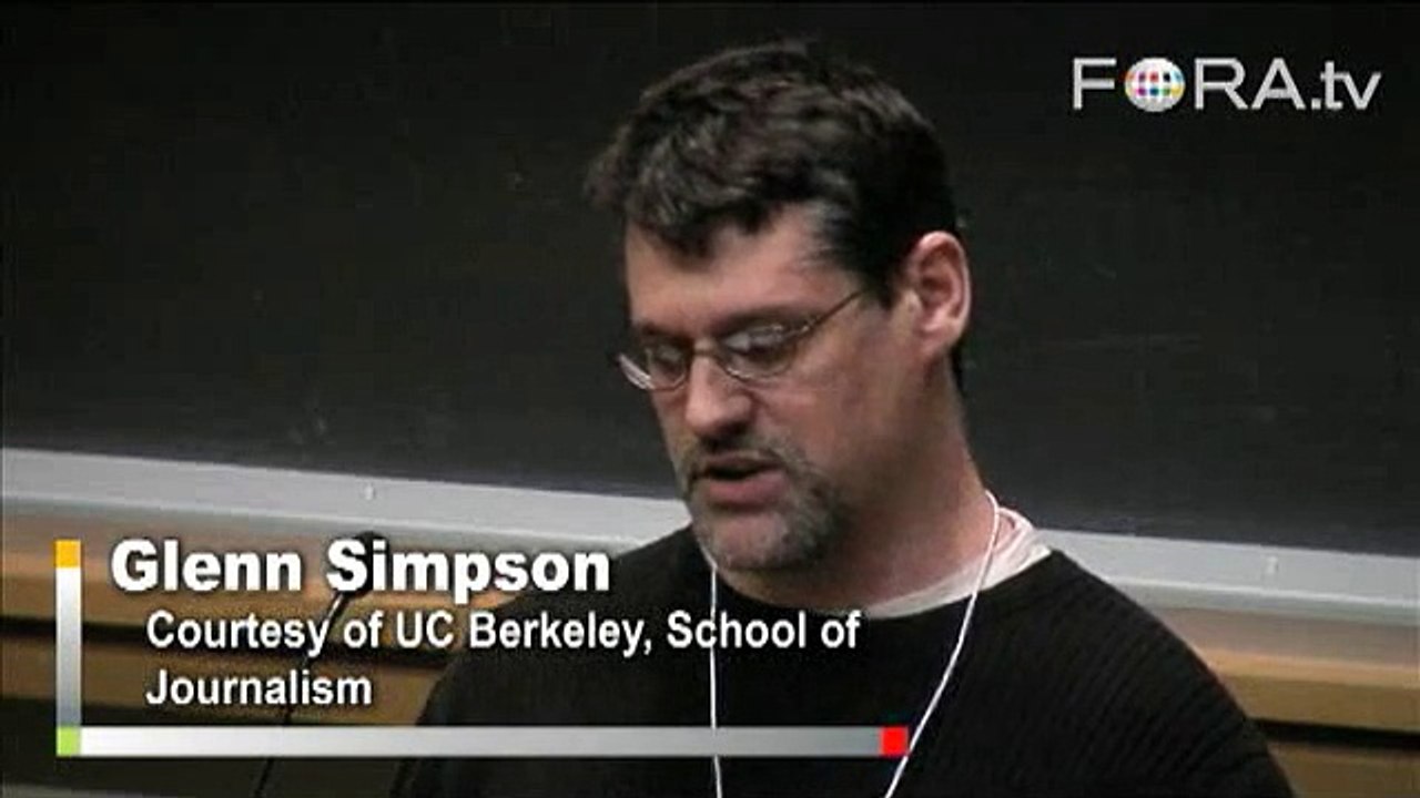 Glenn Simpson on Quitting the Wall Street Journal video Dailymotion