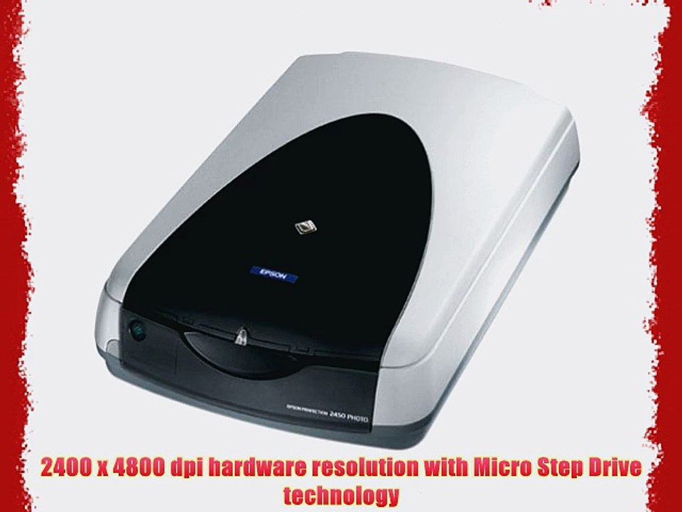 Epson Perfection 2450 Photo Scanner video Dailymotion
