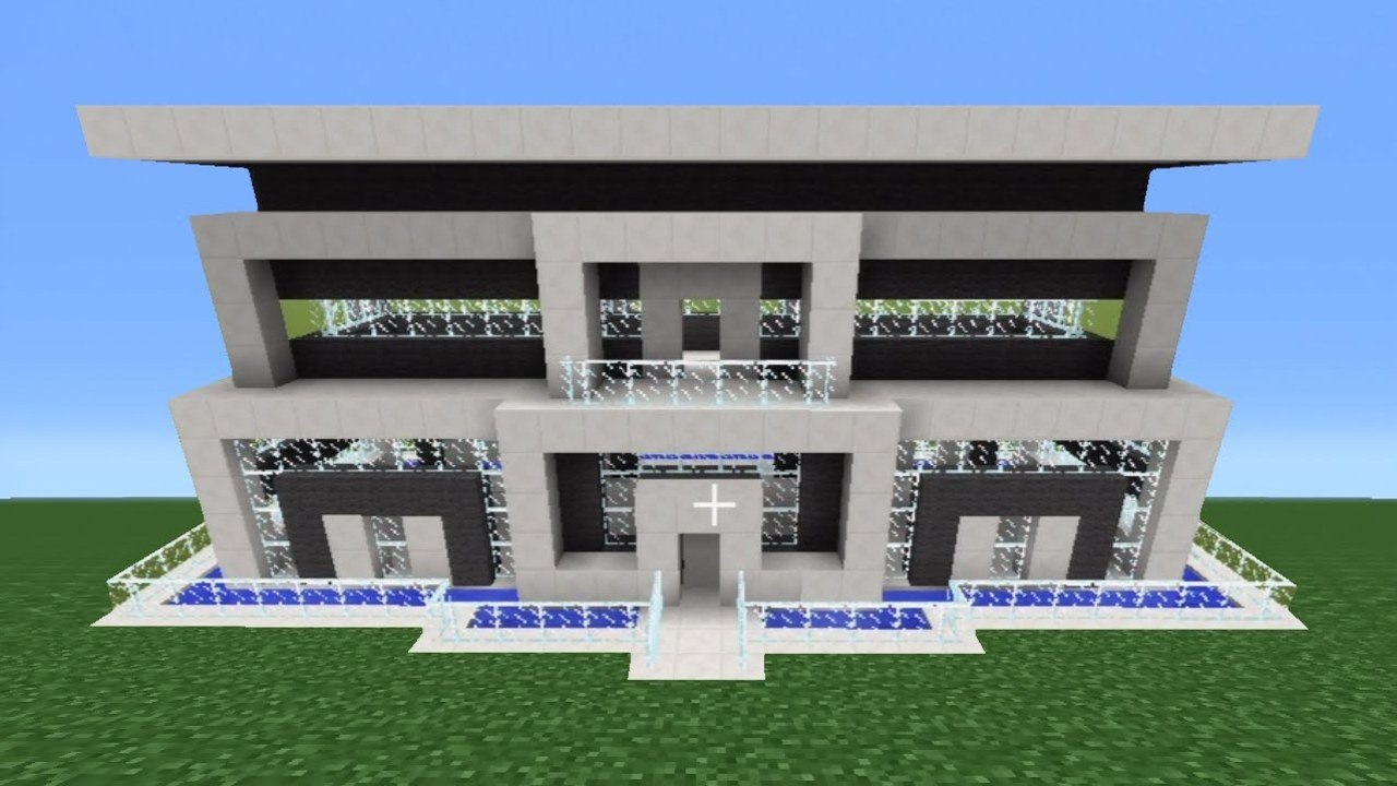Minecraft Tutorial: How To Make A Quartz House - 10 - Video Dailymotion