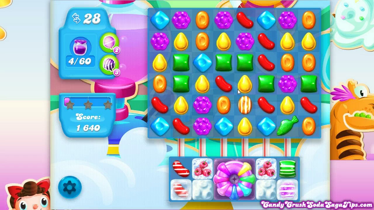 Candy Crush Soda Saga Level 286 No Boosters video Dailymotion