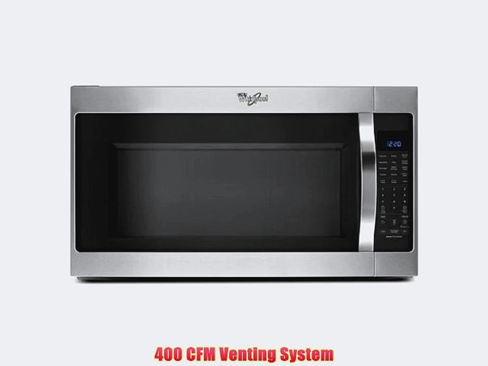 Whirlpool WMH53520CS 2.0 Cu. Ft. Stainless Steel Over-the-Range