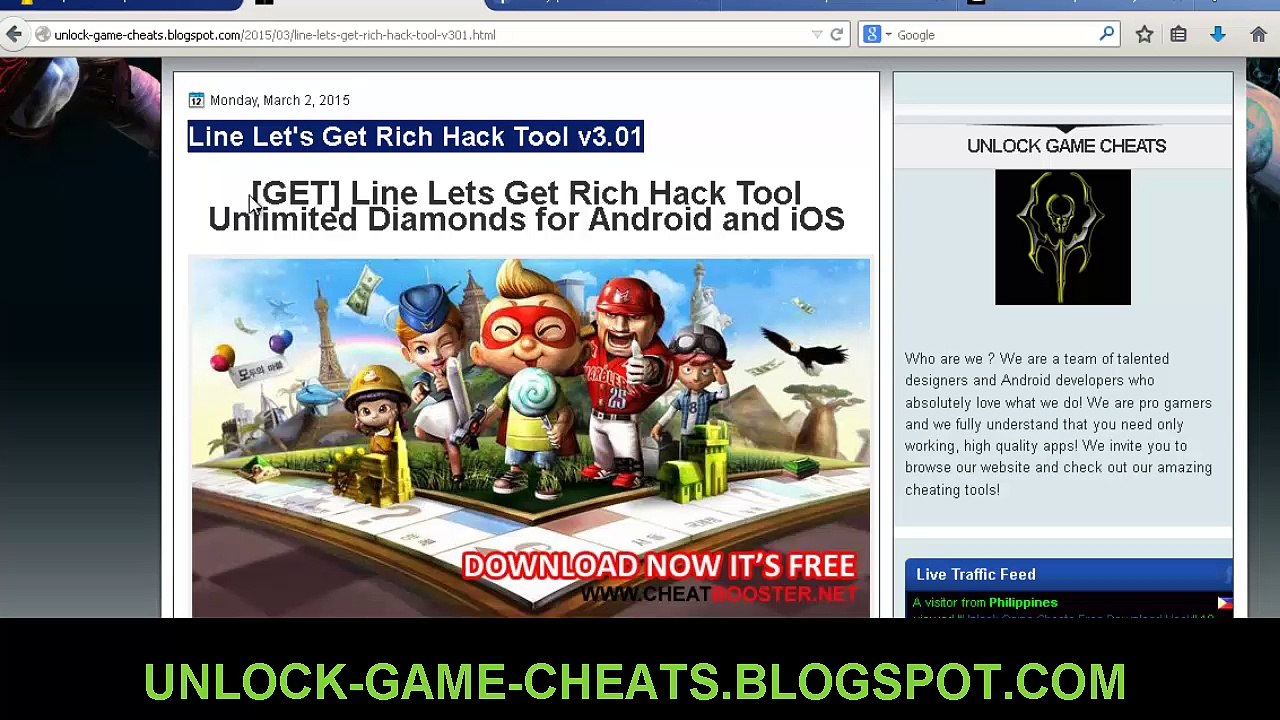 Line Let's Get Rich Cheat Free Download Unlimited