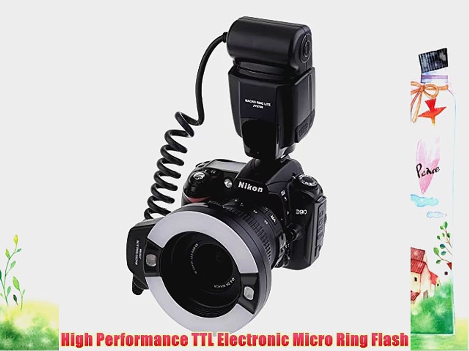 Neewer? JY670N iTTL Macro CloseUp Ring Light Flash for Nikon D5100