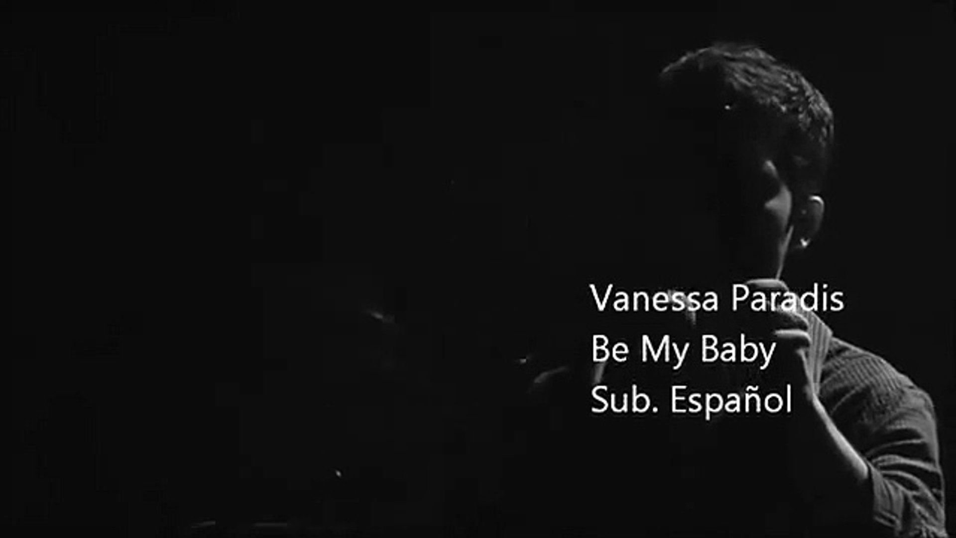 Be My Baby Lyrics Vanessa Paradis C always thought that i was the