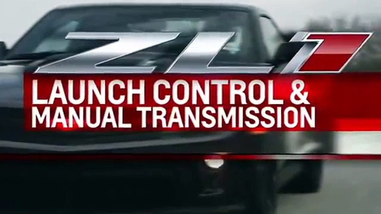 Launch Control and Manual Transmission Camaro ZL1 Chevrolet video