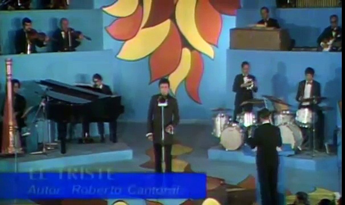 Jose Jose El Triste en vivo 1970 video Dailymotion