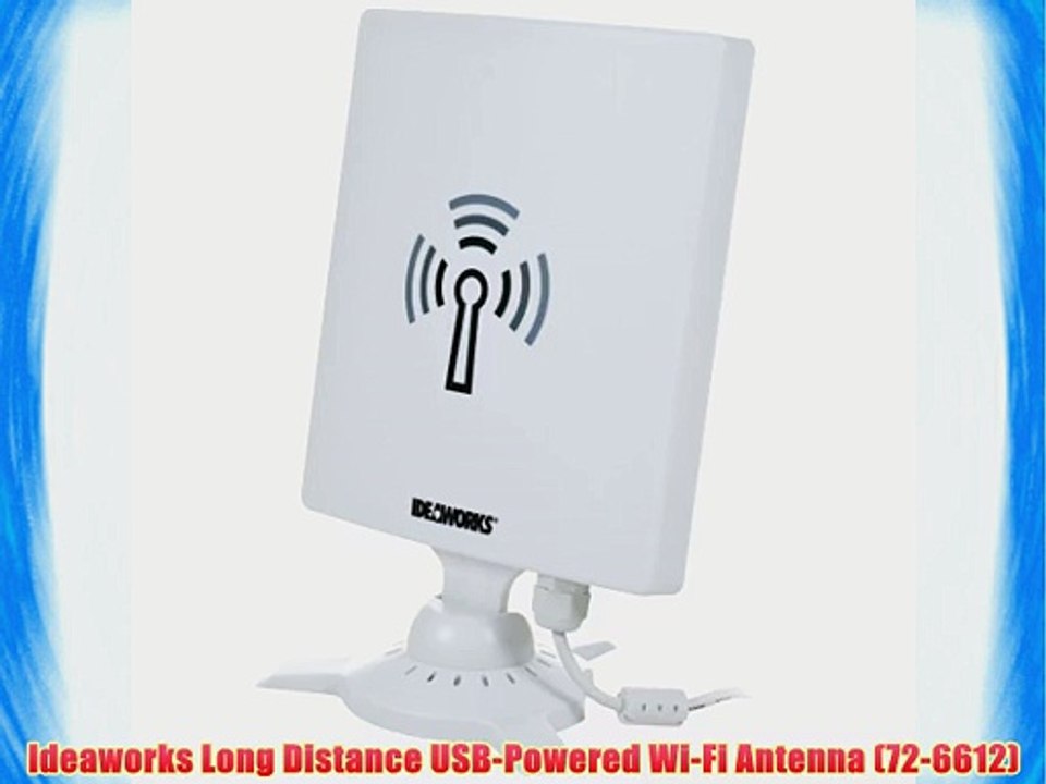 Ideaworks Long Distance USBPowered WiFi Antenna (726612