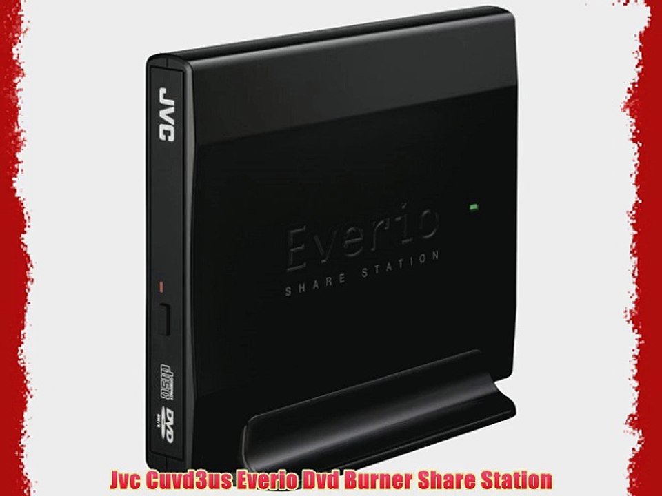 Jvc Cuvd3us Everio Dvd Burner Share Station video Dailymotion