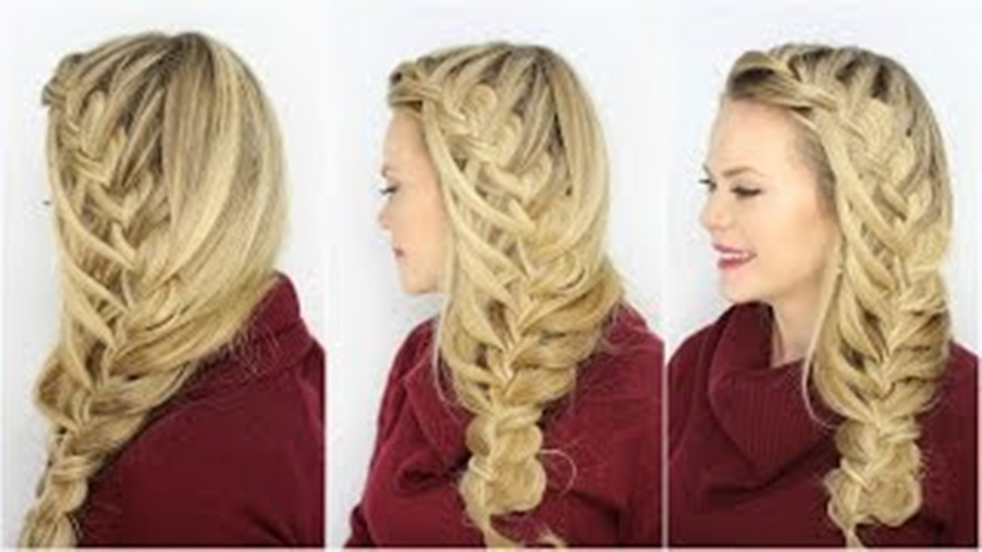 Peinados Con Trenzas De Lado Peinados Faciles Video Dailymotion