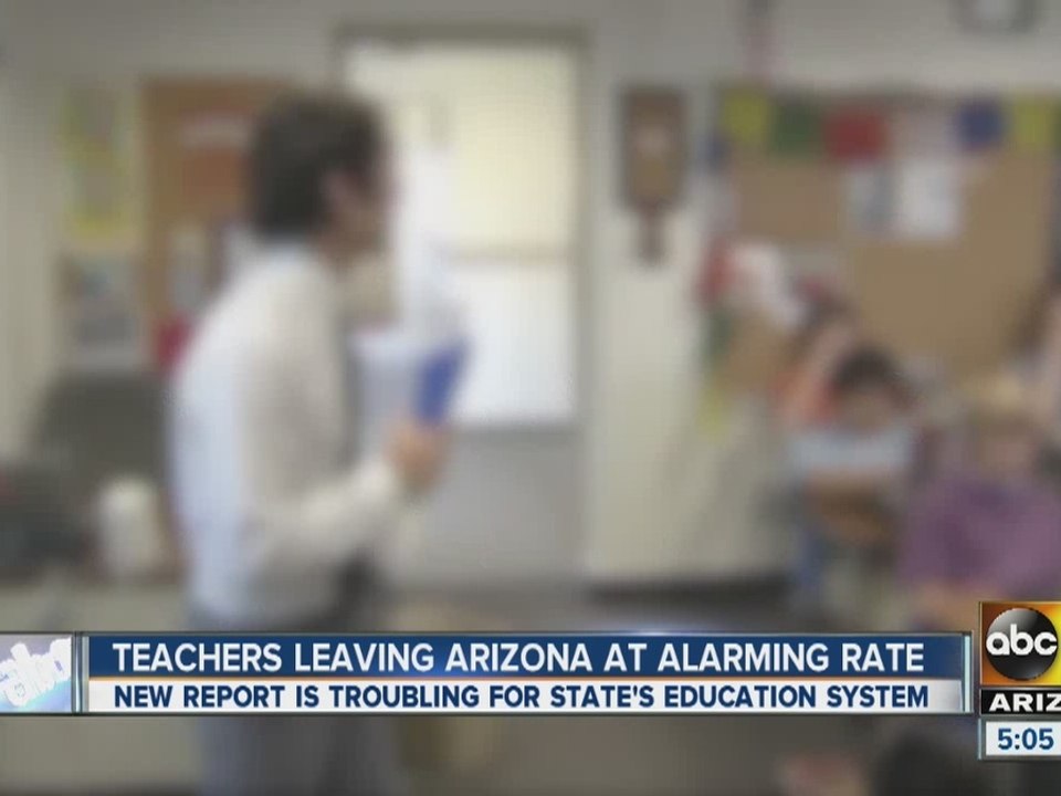 State report Mass exodus of Arizona teachers expected in next 4 years
