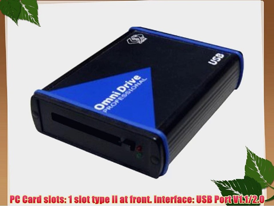 CSM OmniDrive USB2 LF USB ATA flash/SRAM/Linear flash PC card reader