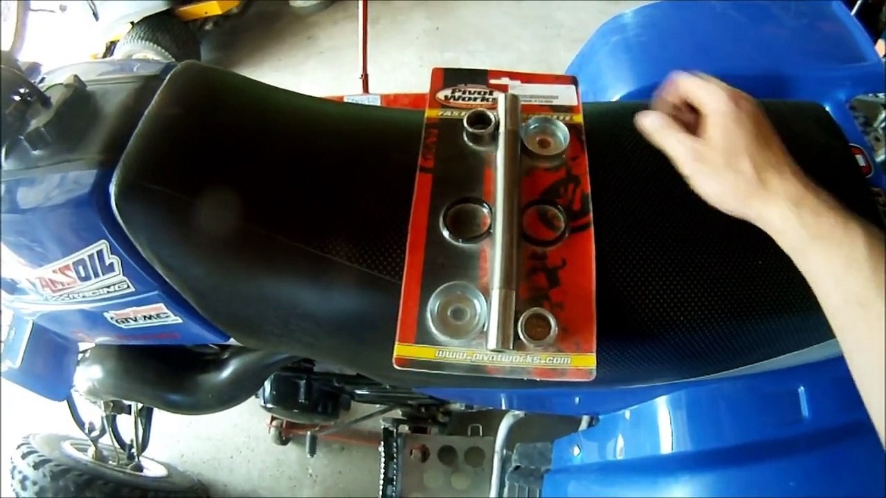 Yamaha Banshee Swingarm Bearing Replacement How To video Dailymotion