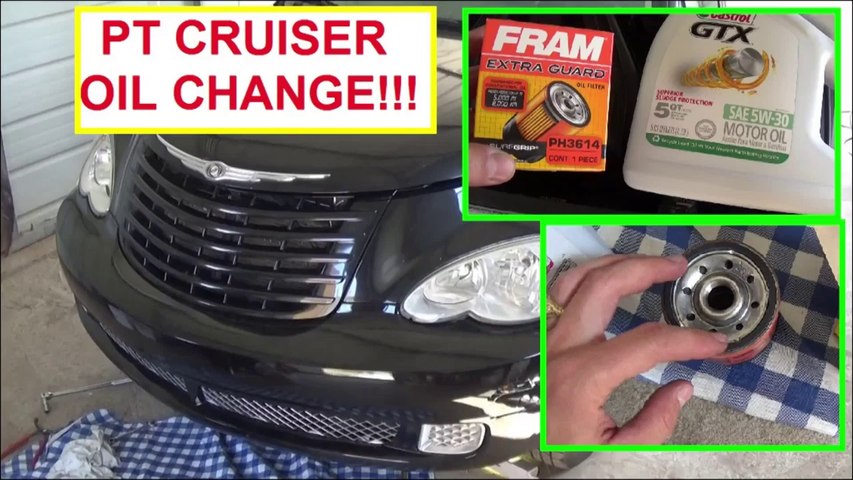 Chrysler Pt Cruiser Oil Change . How To Do An Oil Change On Chrysler Pt Cruiser 2.4 Engine - Video Dailymotion