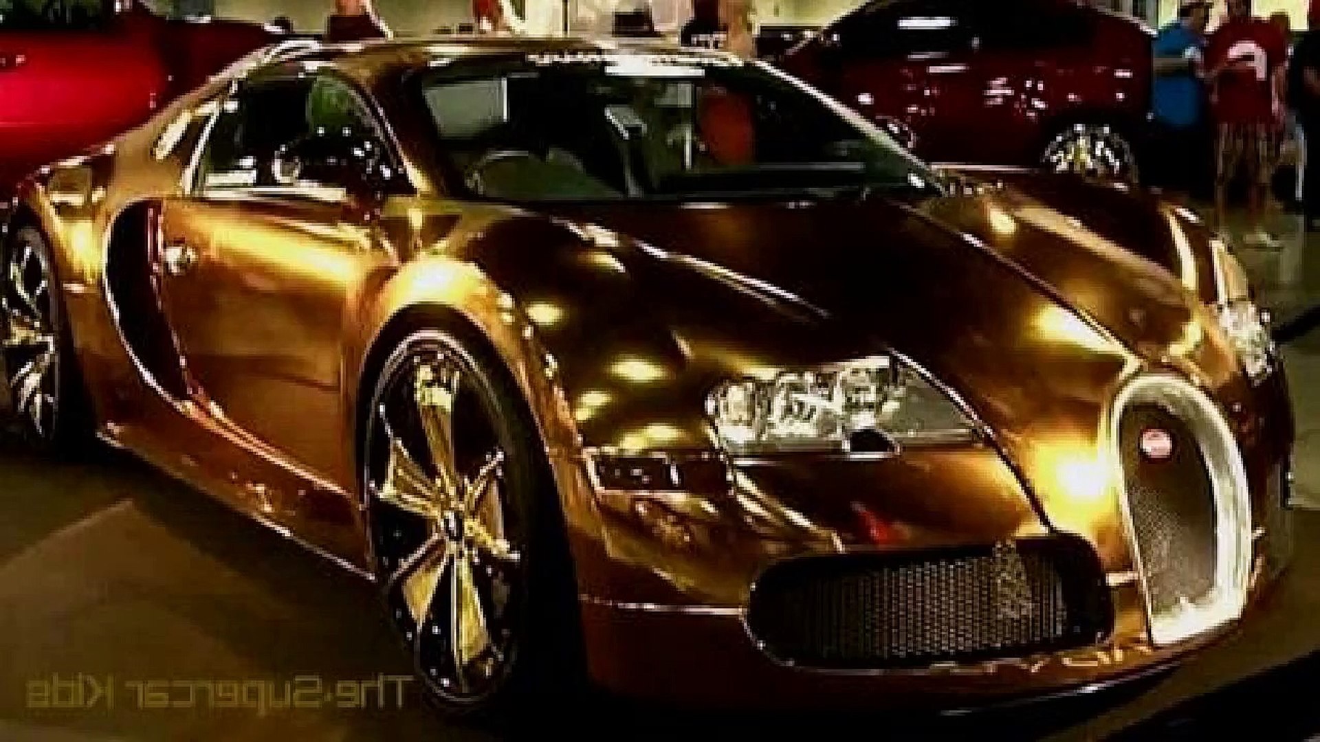 Bugatti Veyron Gold Chrome