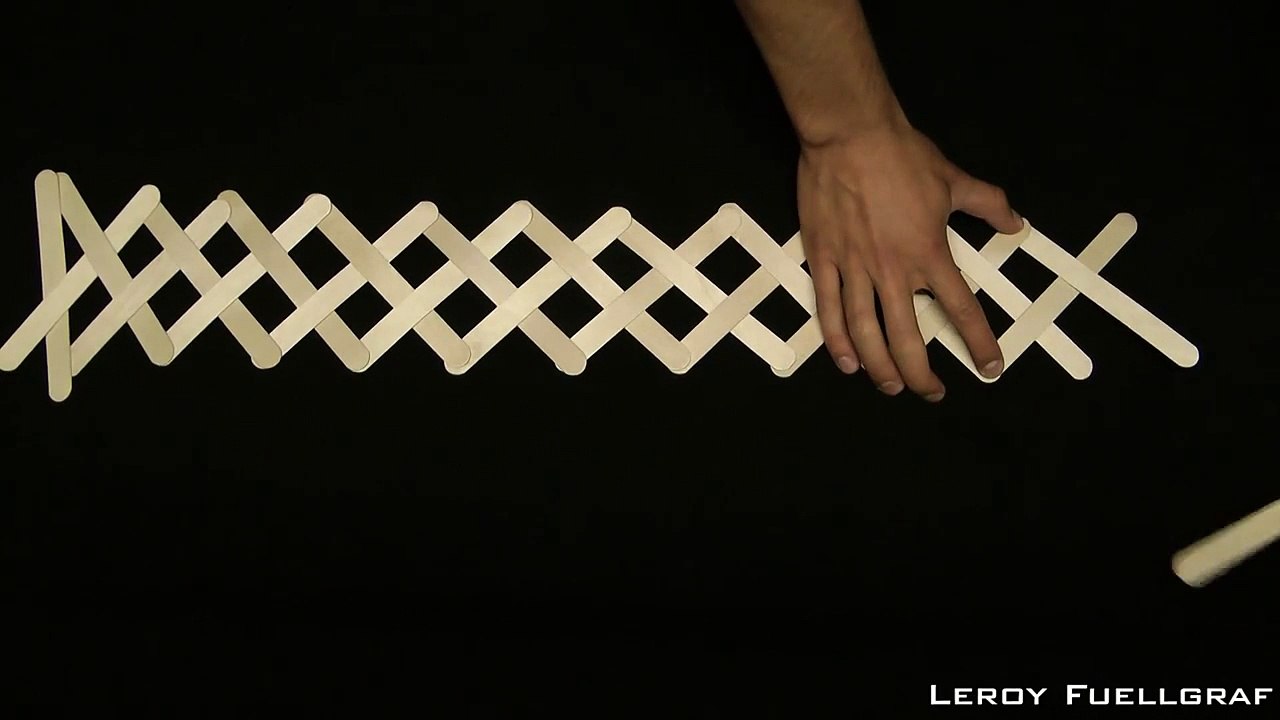 Chain Reaction Popsicle Sticks Bomb Cobra Weave How To Make