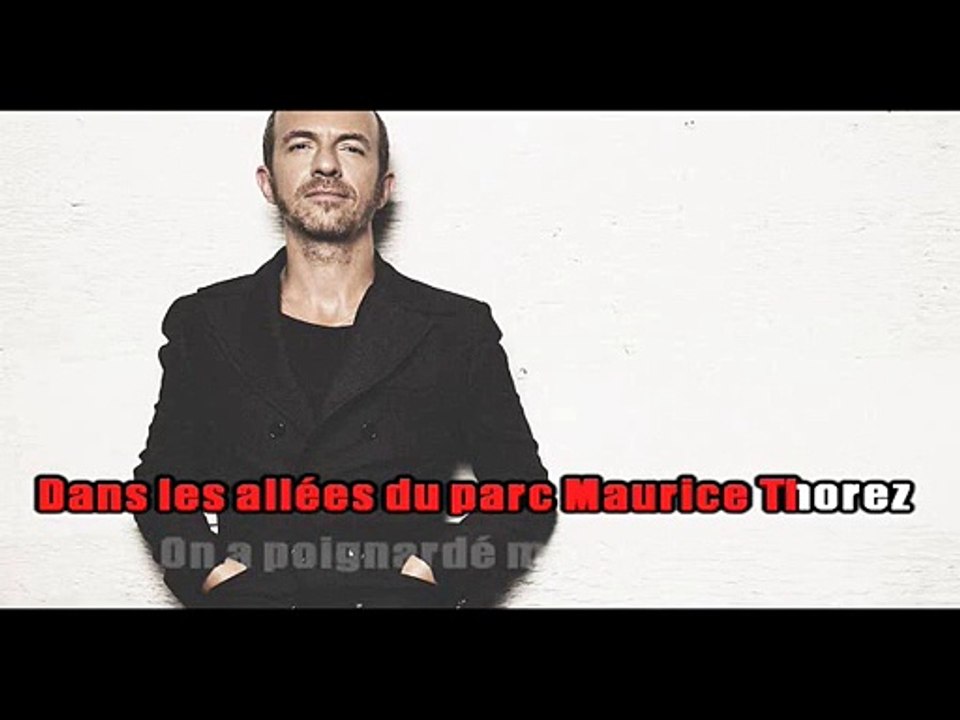 KARAOKE CALOGERO Un jour au mauvais endroit Vidéo