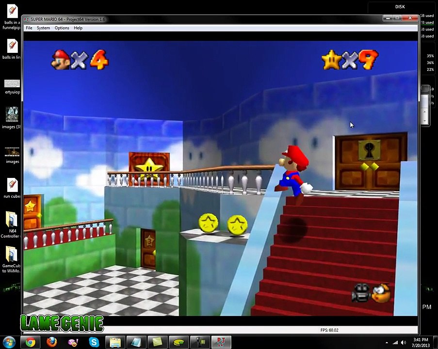 GlovePie Scripts N64 Gamecube & Wiimote Classic Controller video