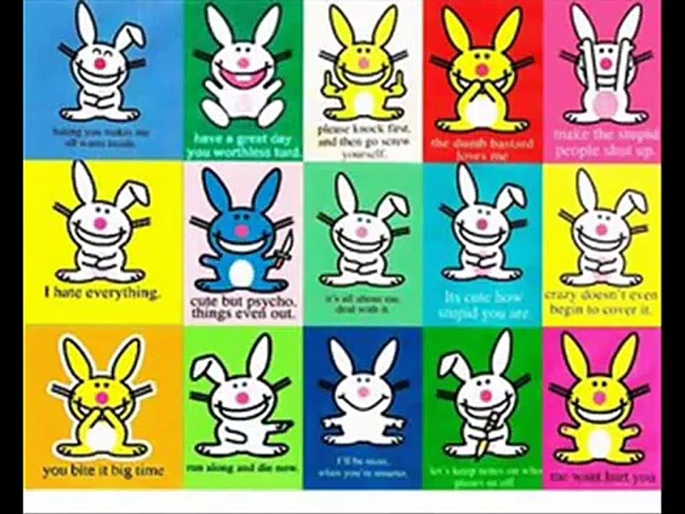 Happy Bunny Tribute video Dailymotion