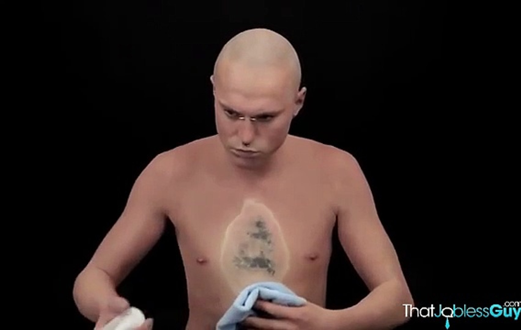 Dermablend Pofessional 'Go Beyond The Cover' Campaign Tattoo Cover Rico Genest Aka Zombie Boy - Video Dailymotion 1080_x_1704_jpg