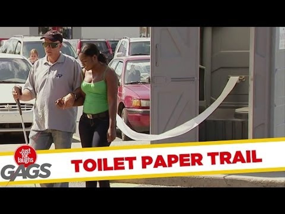 Toilet Paper Trail Prank video Dailymotion