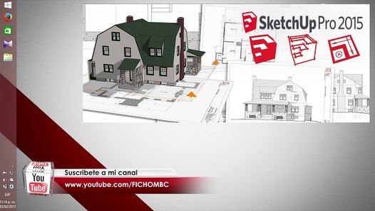 SketchUp Pro 2015 Descargar e instalar 32 y 64 bits 2015 HD Vídeo