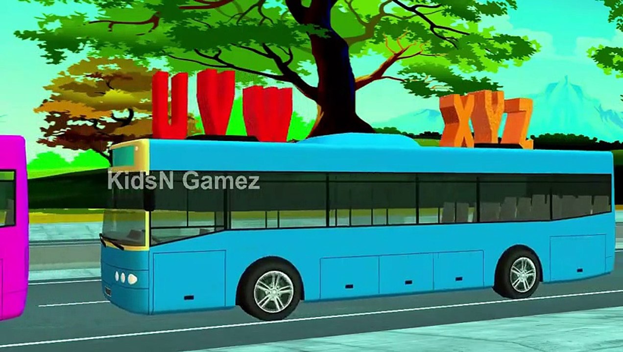 ABC Poems For Kids ABC Bus Animated Children Poem Video Dailymotion