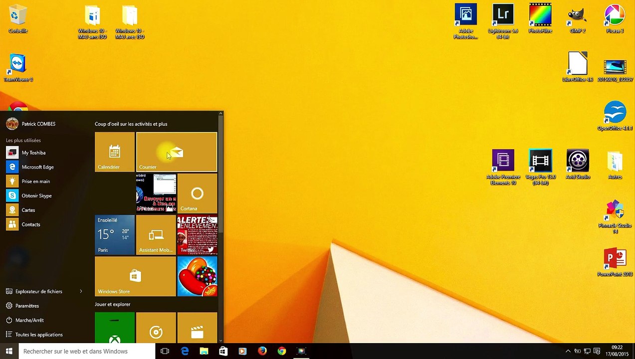 Tuto Windows 10 Ajouter et Supprimer compte Mail App