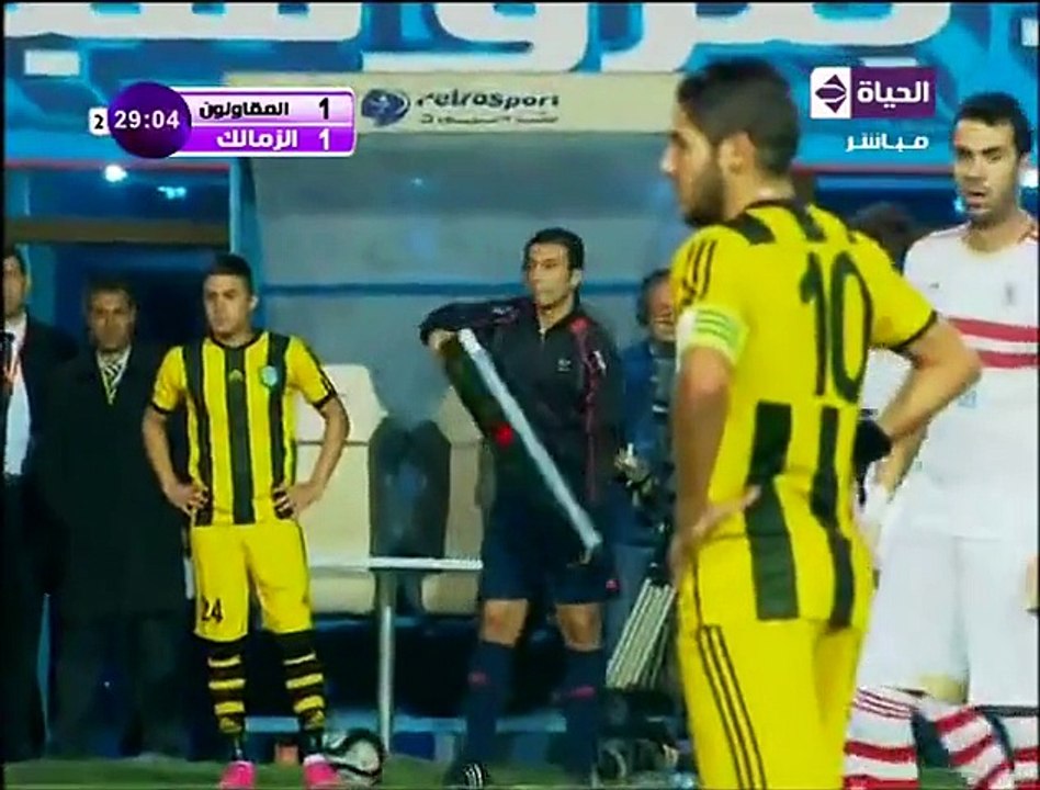 اهداف مباراة الزمالك والمقاولون فيديو Dailymotion