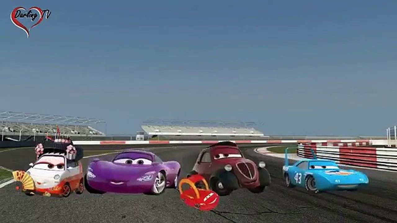 Cars Finger Family Darling TV 2D Rhymes Nursery Rhymes For