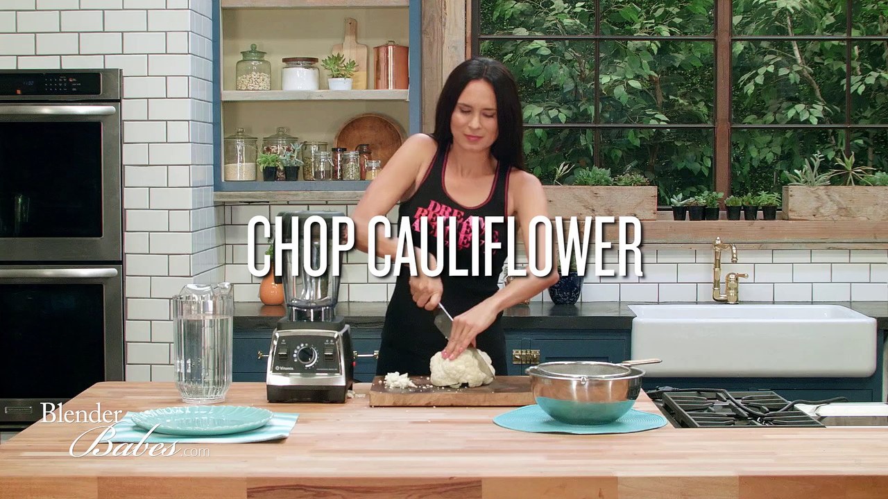 How To Rice Cauliflower in a Vitamix or Blendtec blender video