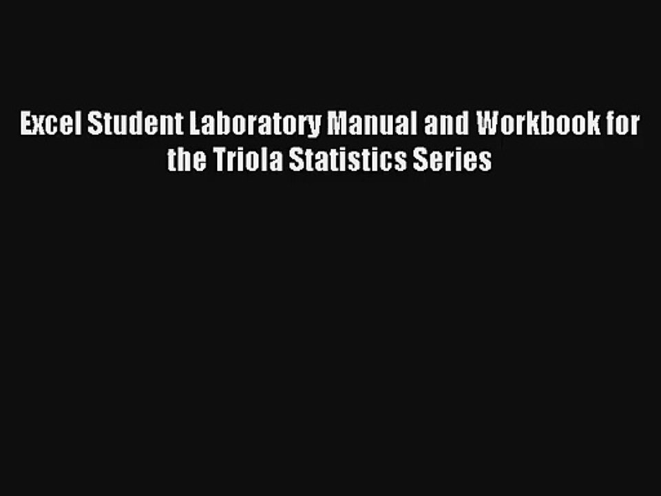 Solution Manual for Elementary Statistics Using Excel 6th Edition.