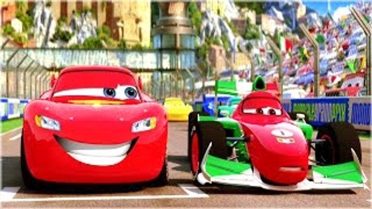CARS 2 Francesco Bernoulli & Lightning Rayo McQueen Disney Pixar Game