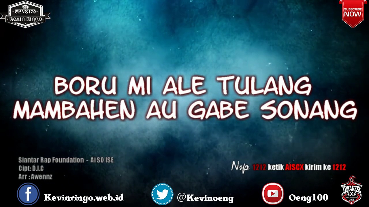 Lirik Lagu Ai So Ise Siantar Rap Foundation Album