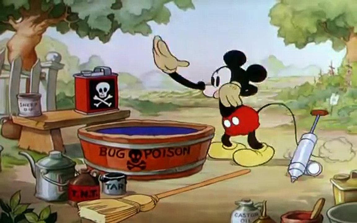 Mickey Mouse Le Jardin de Mickey (1935) Vidéo Dailymotion