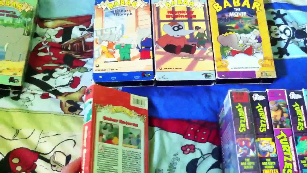 My Family Home Entertainment VHS Collection Part 1 video Dailymotion