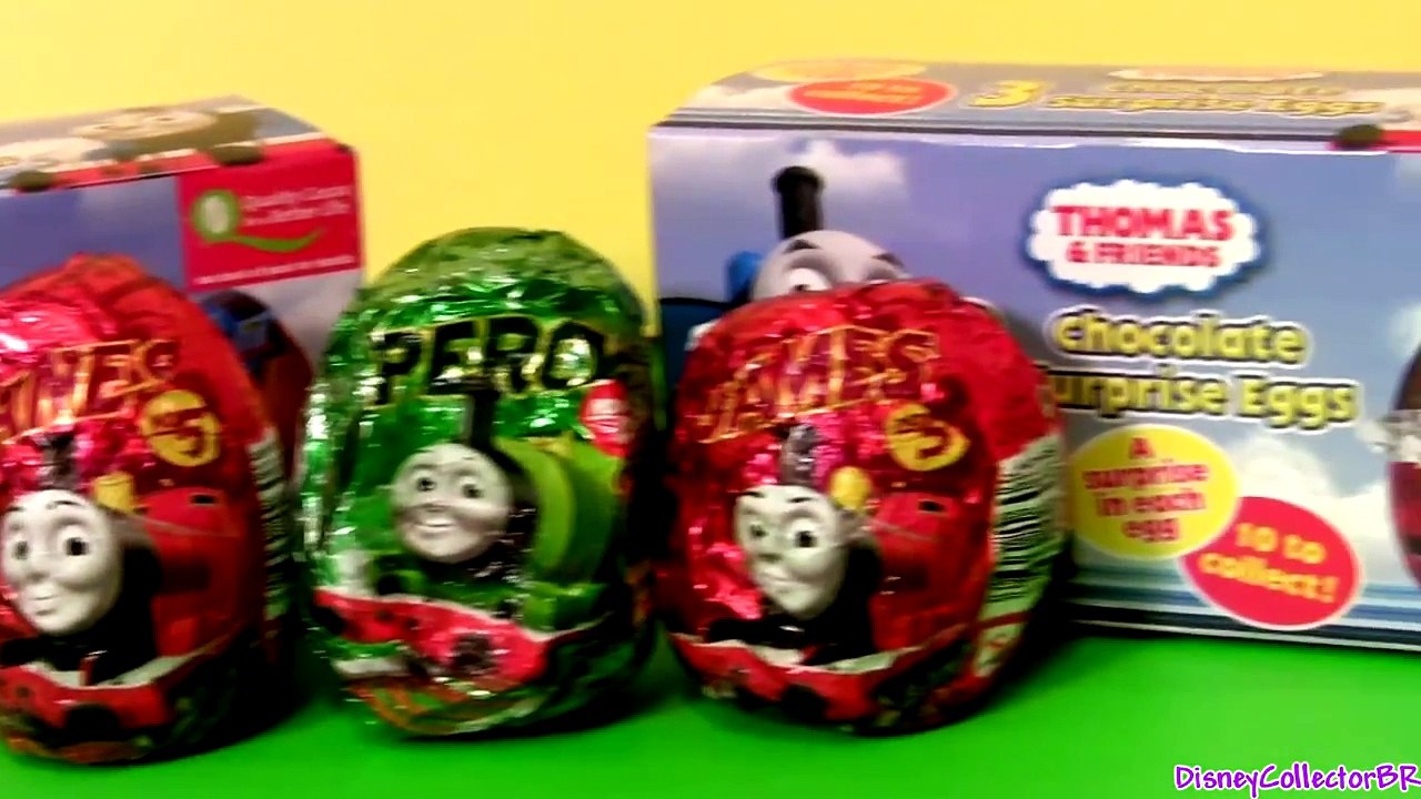 Thomas the Tank Engine Surprise Eggs Holiday Edition Same as Kinder