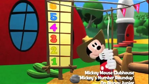 Mickey Mouse Clubhouse Mickeys Number Roundup Official Disney Junior Africa Dailymotion Video