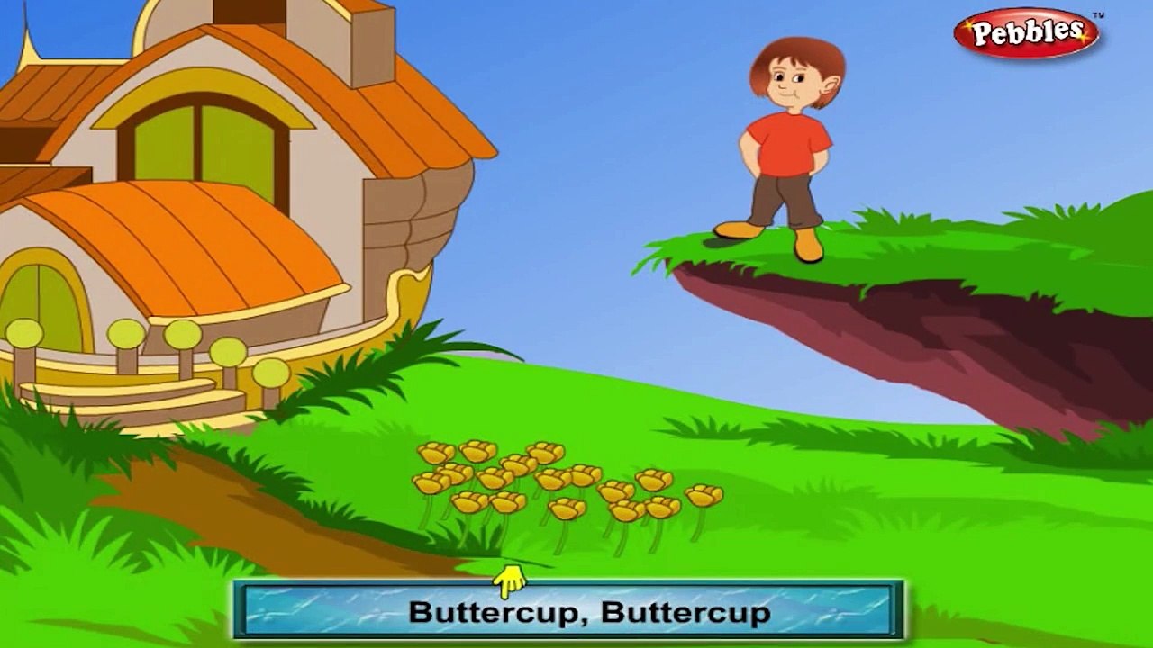Buttercup Rhyme Flower Rhymes for Children Nursery Rhymes for Kids
