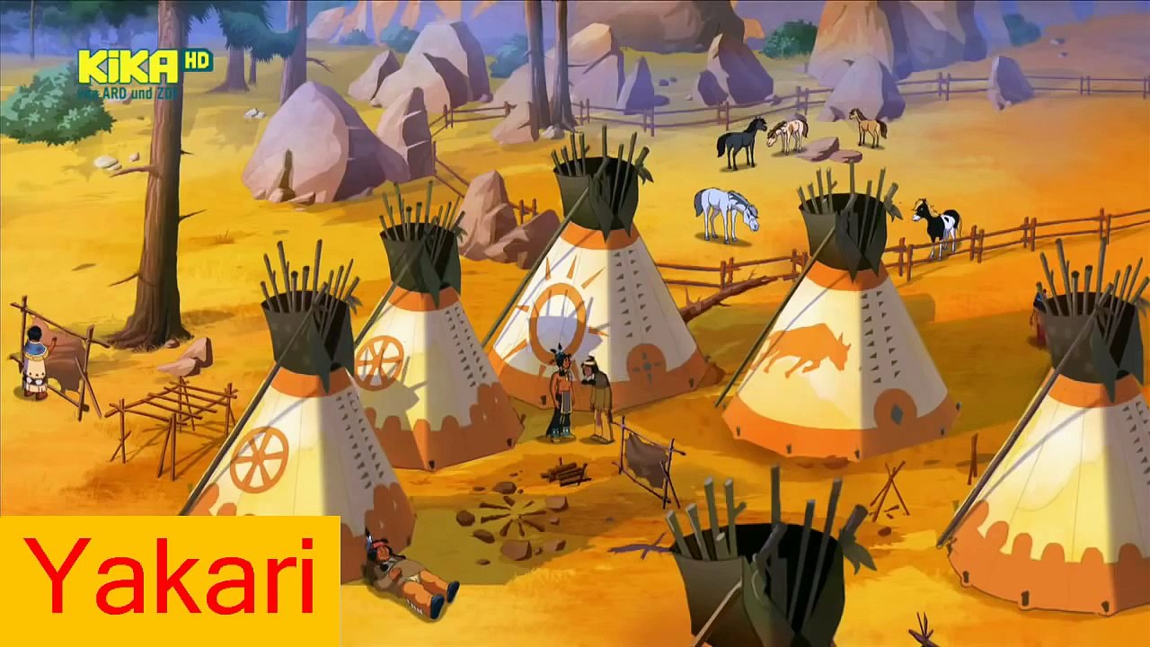 Yakari Deutsch Staffel 3 Folge 22 Ein Pferd für Kleines Blatt Vidéo Dailymotion