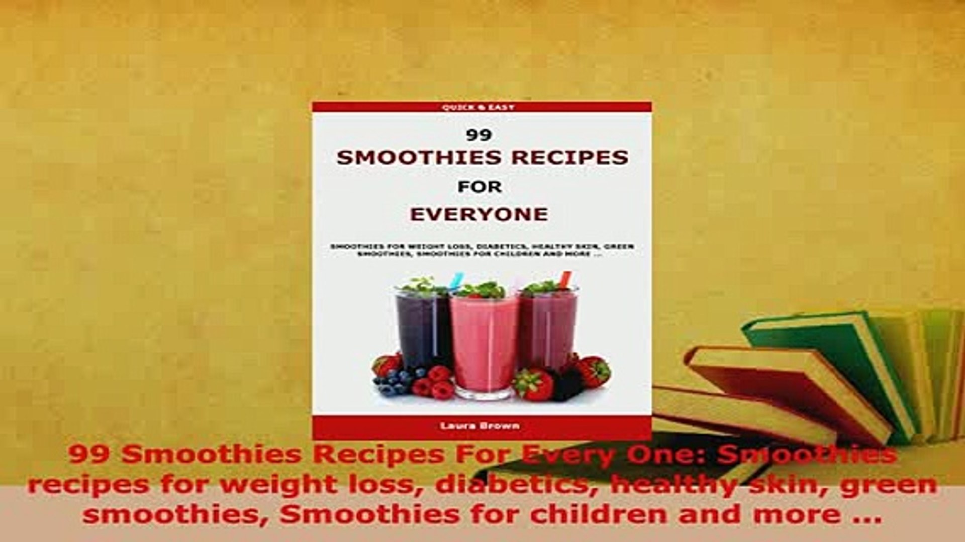Good fat increased hdl, or good cholesterol numbers. Pdf 99 Smoothies Recipes For Every One Smoothies Recipes For Weight Loss Diabetics Healthy Pdf Full Ebook Video Dailymotion