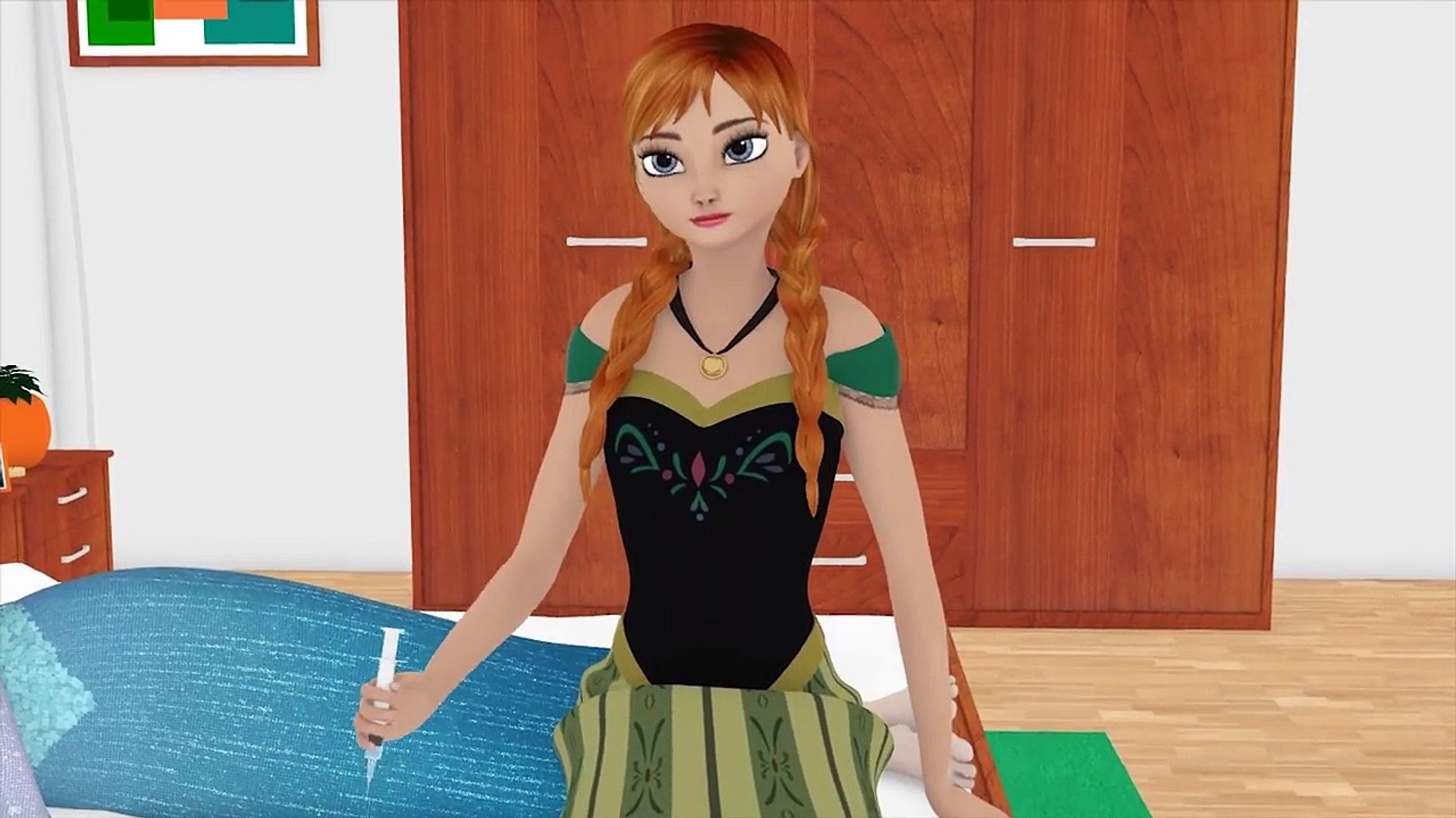 Anna Frozen Movie Kiss