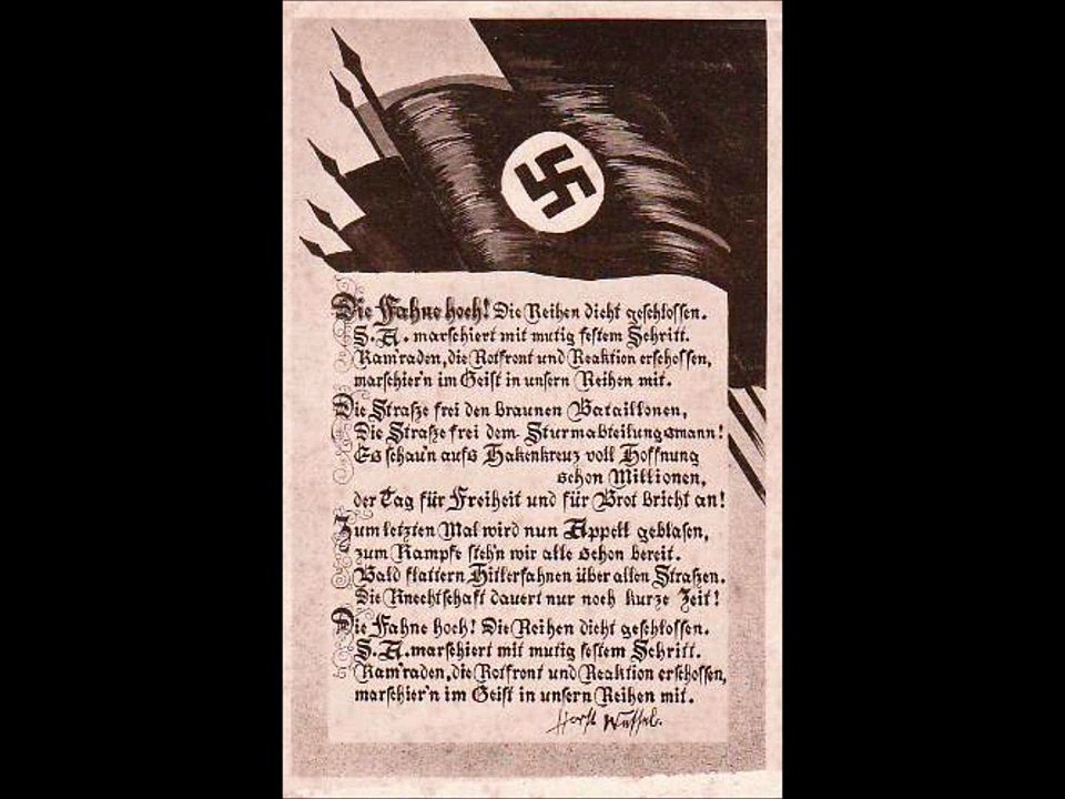 Horst Wessel Lied Die Fahne hoch 29 video Dailymotion